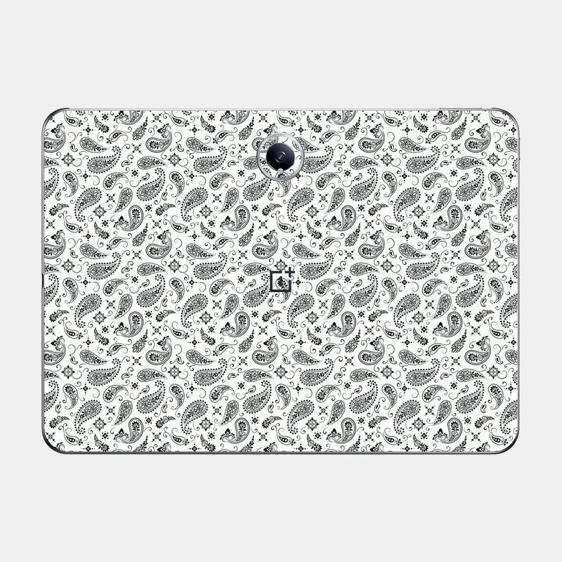 White Paisley Full Body