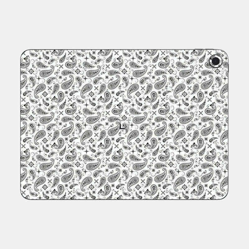 White Paisley Full Body