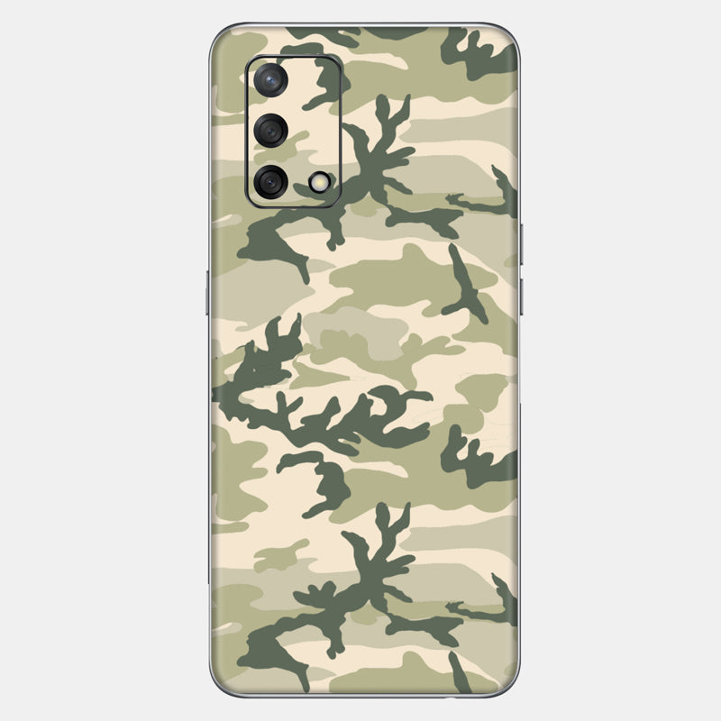 Military Camo Glass Back