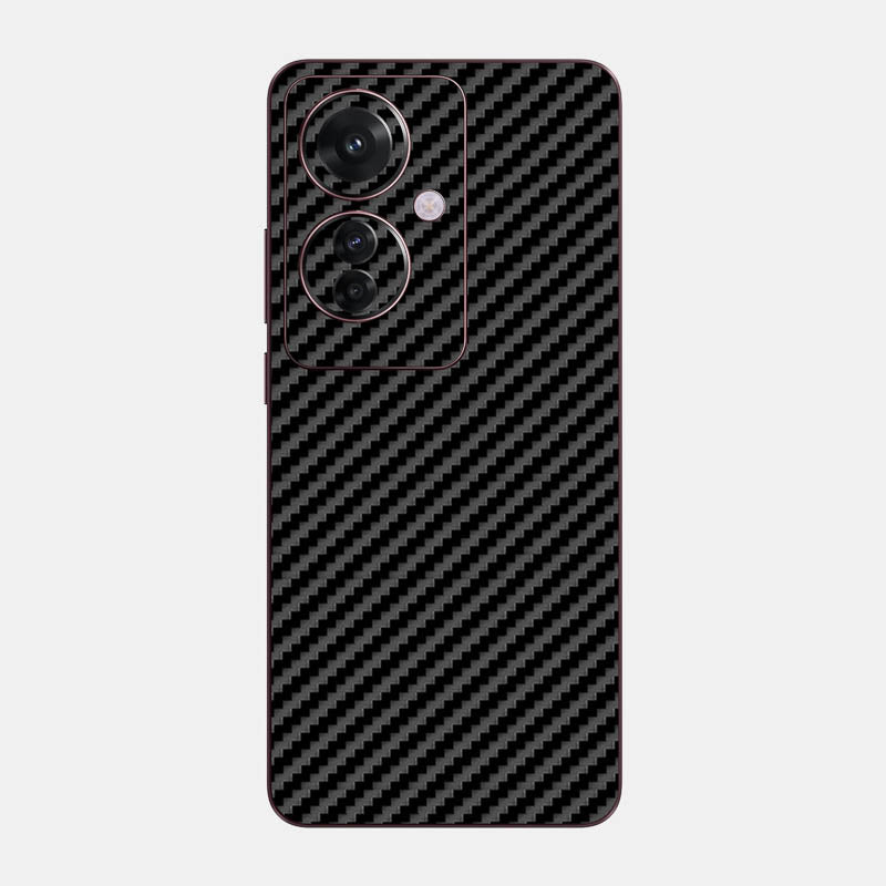 Carbon Fibre Black Glass Back