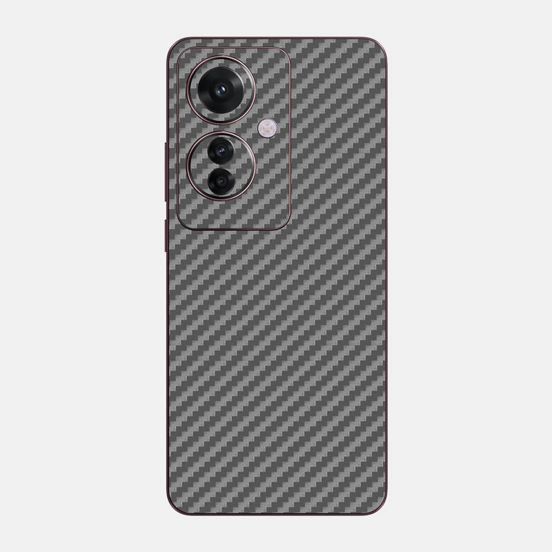 Carbon Fibre Grey Glass Back