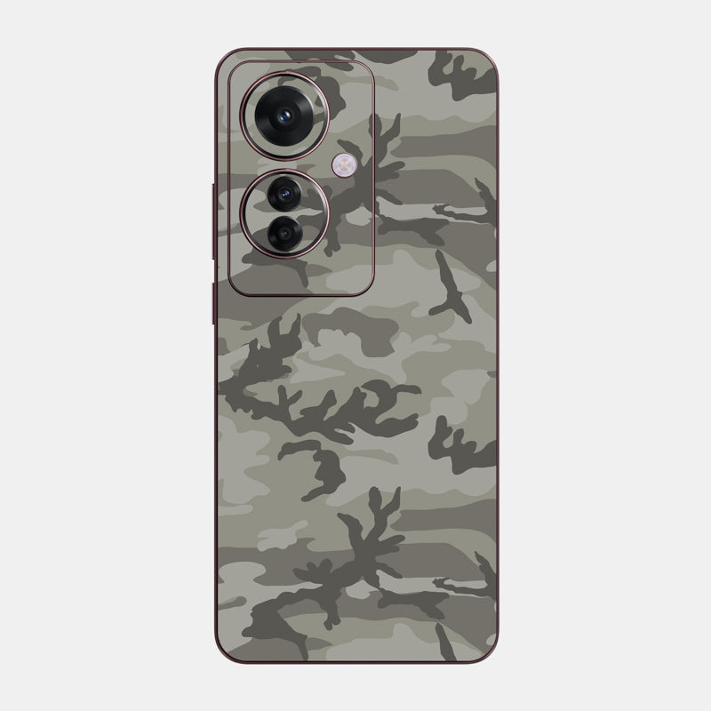 Dessert Camo Glass Back