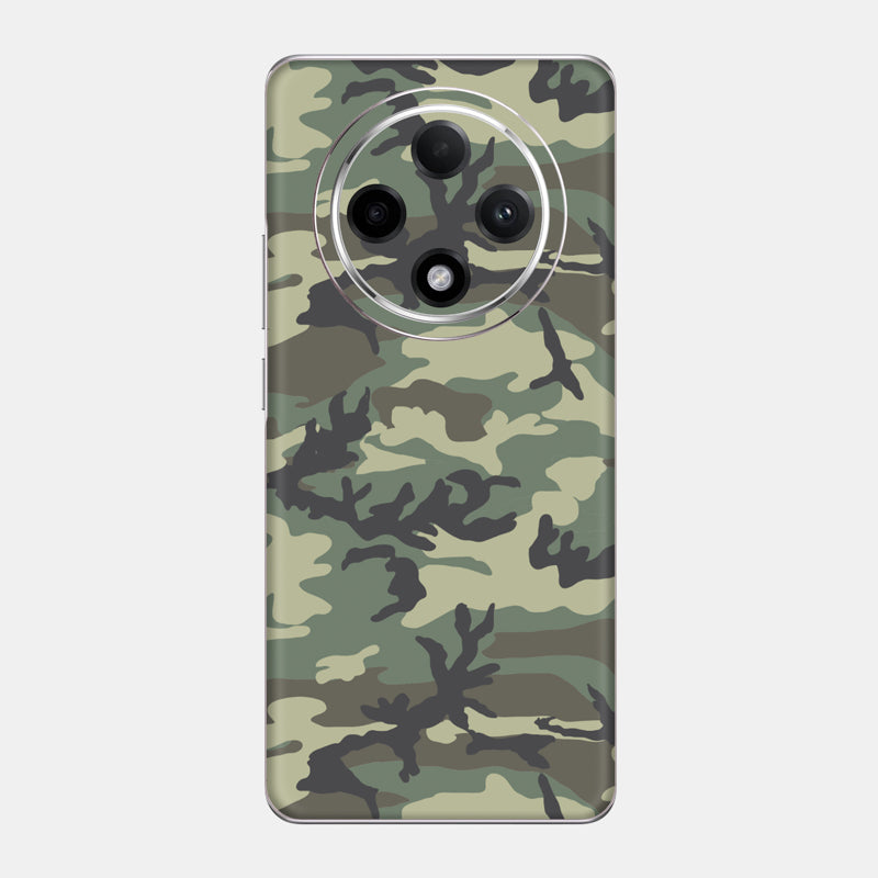 Forest Camo Glass Back