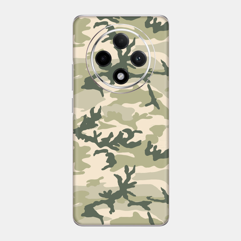 Military Camo Glass Back