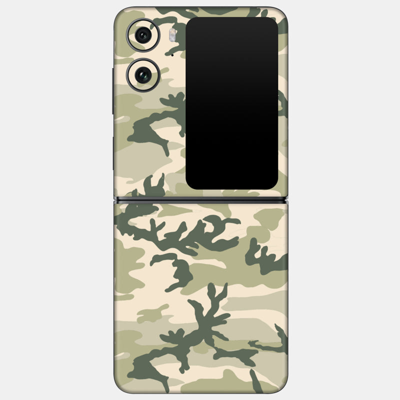 Military Camo Glass Back