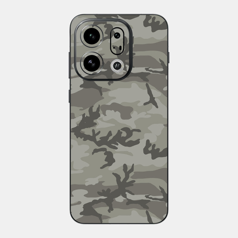 Dessert Camo Glass Back