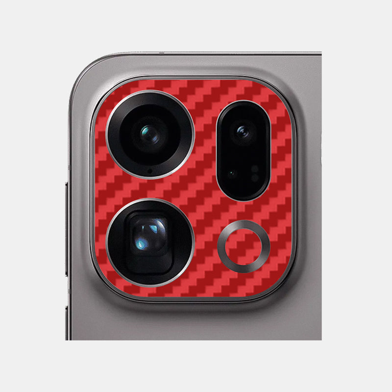 Carbon Fibre Red Pack of 2