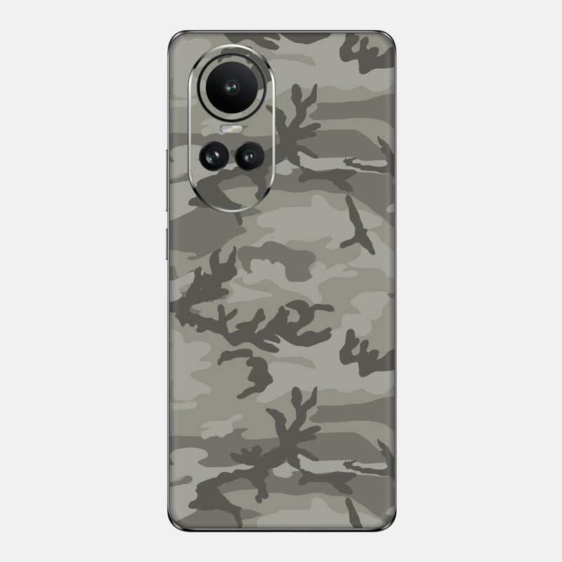 Dessert Camo Glass Back
