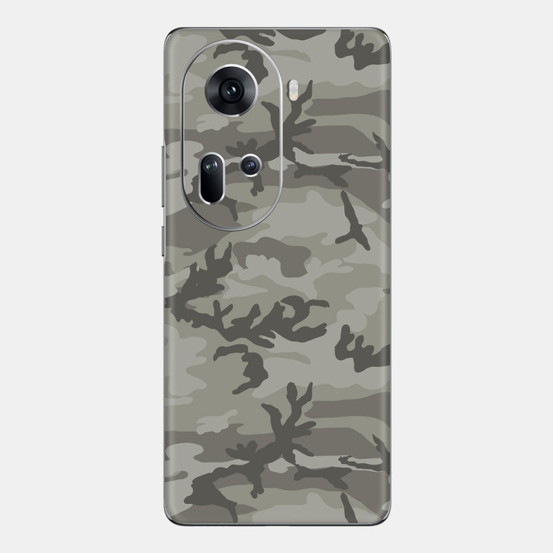 Dessert Camo Glass Back