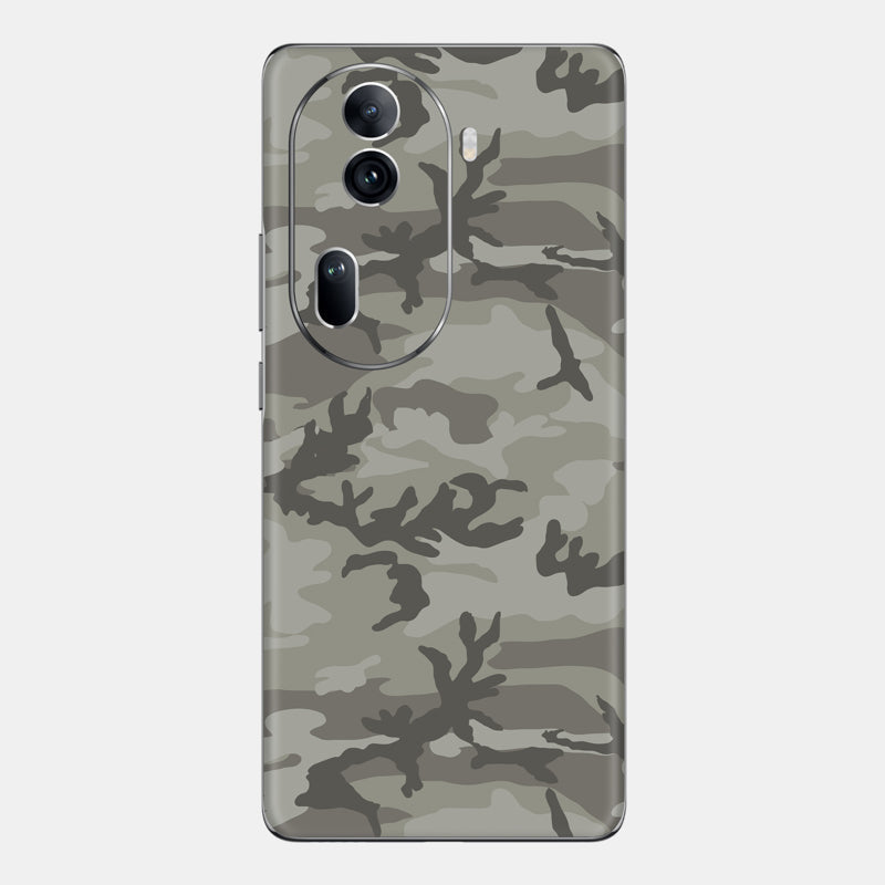 Dessert Camo Glass Back