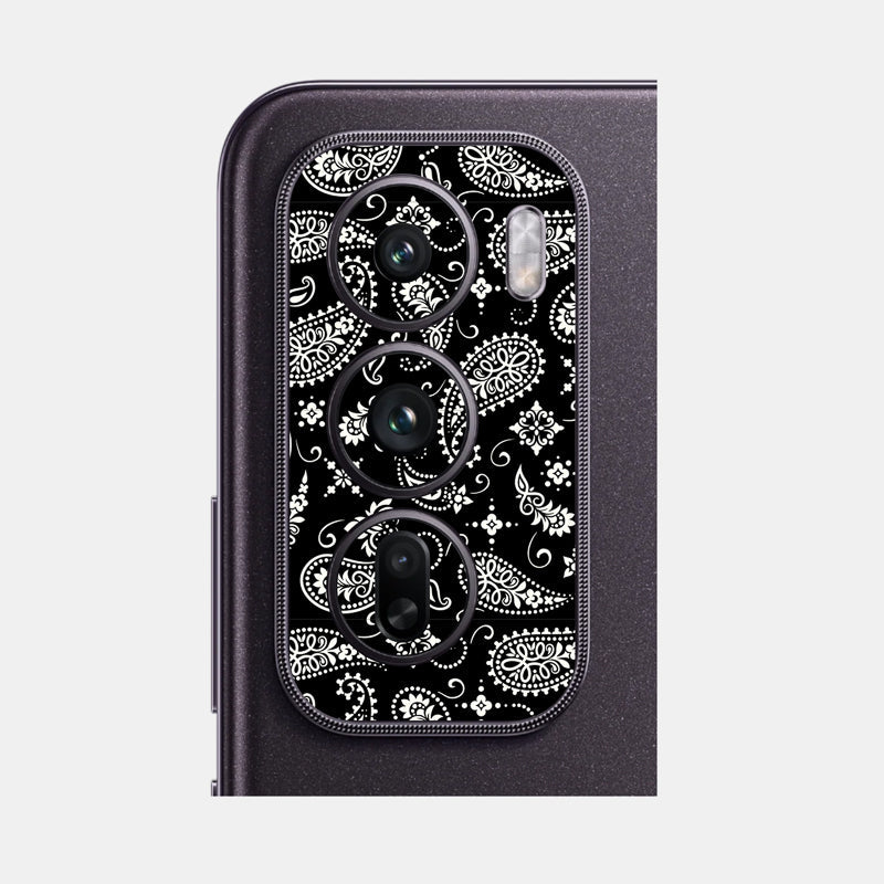 Black Paisley Pack of 2