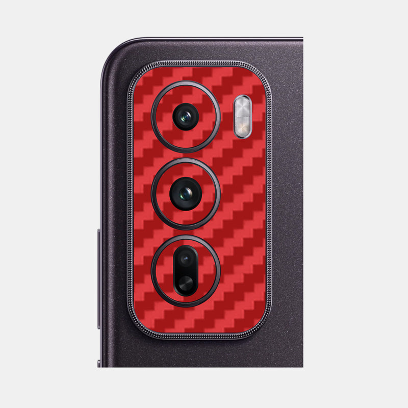 Carbon Fibre Red Pack of 2