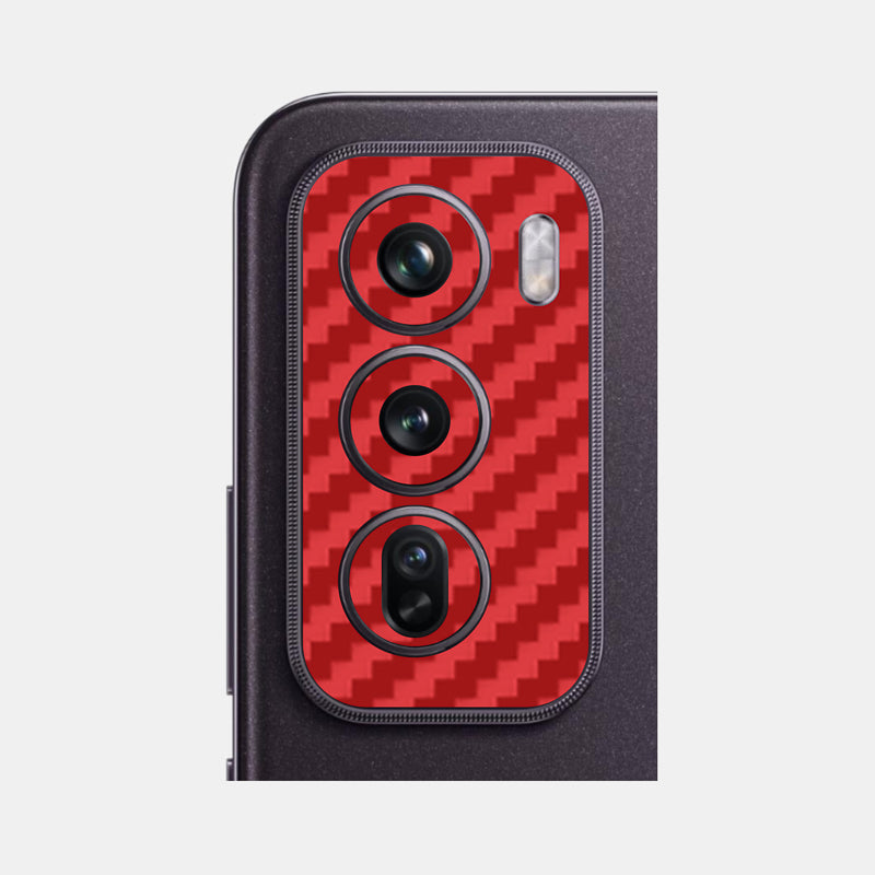 Carbon Fibre Red Pack of 2