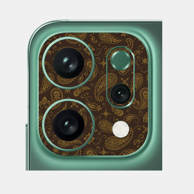 Brown Paisley Pack of 2