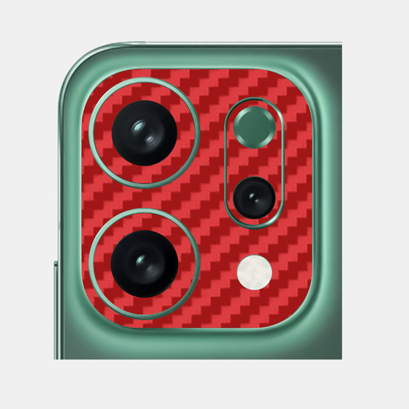 Carbon Fibre Red Pack of 2