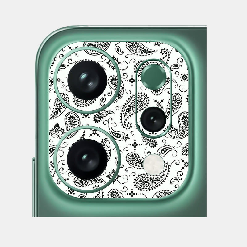 White Paisley Pack of 2