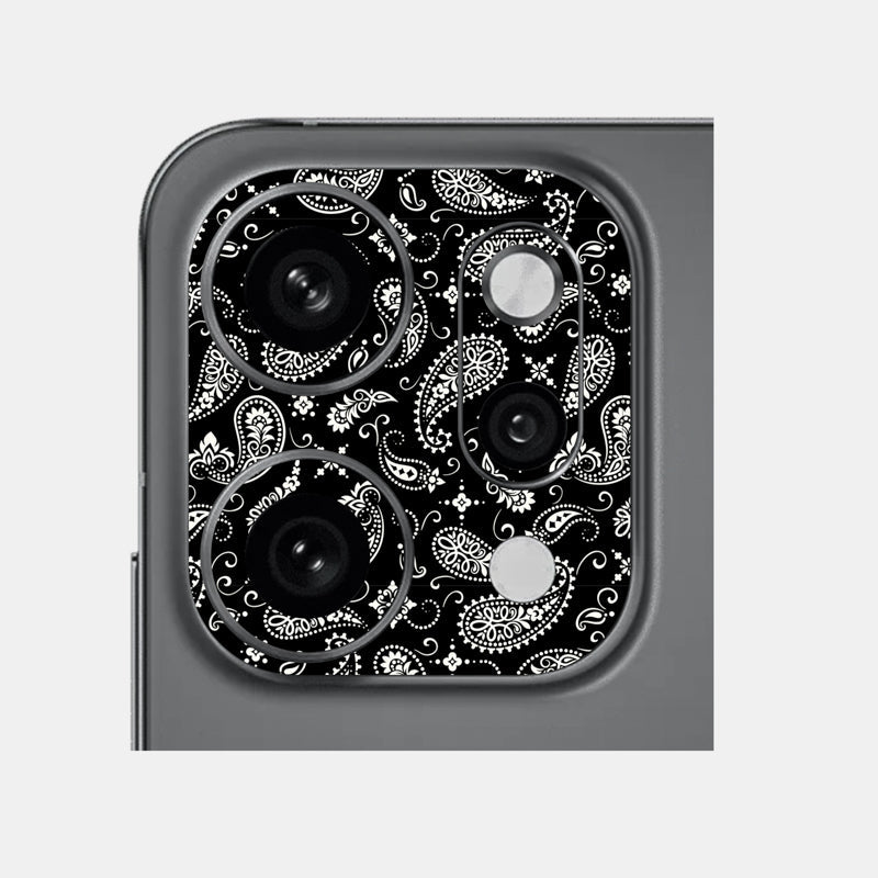 Black Paisley Pack of 2