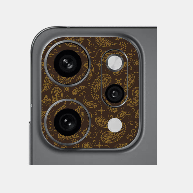 Brown Paisley Pack of 2