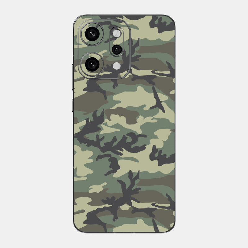 Forest Camo Glass Back