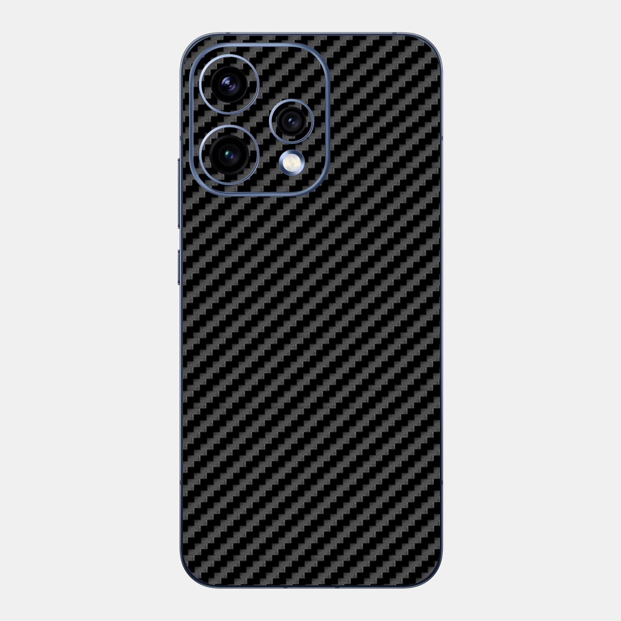 Carbon Fibre Black Glass Back