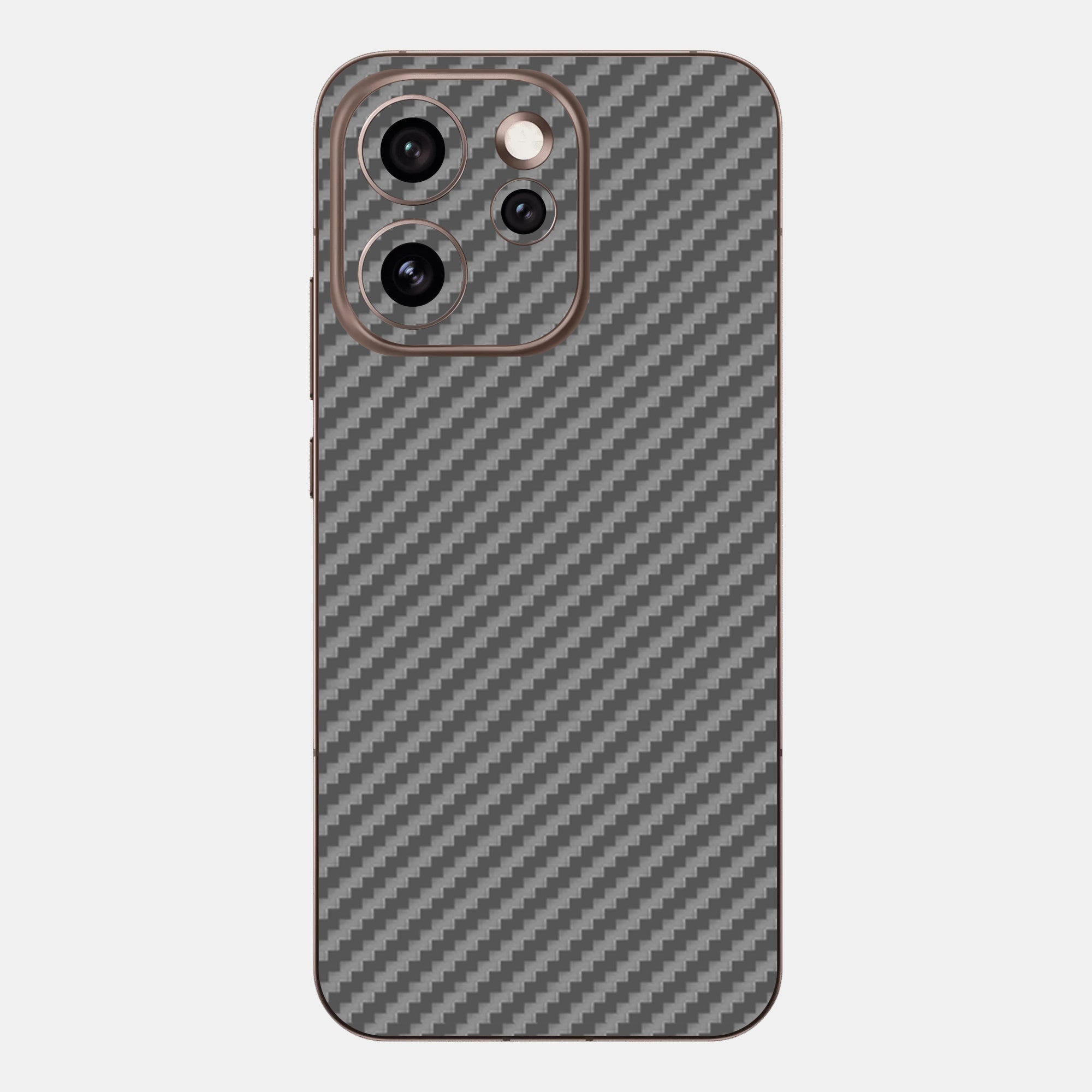 Carbon Fibre Grey Glass Back