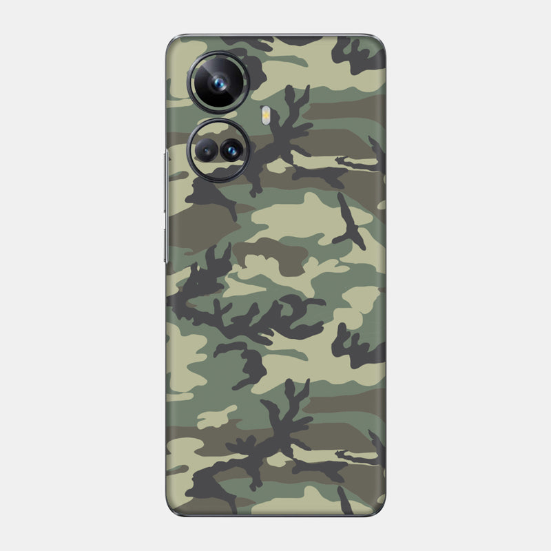 Forest Camo Glass Back