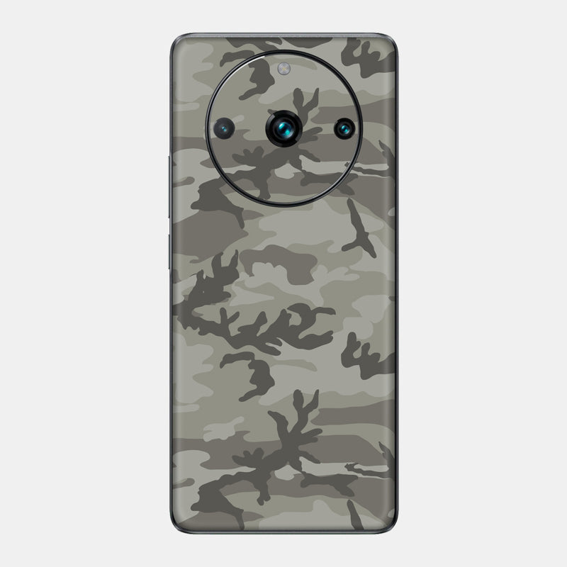 Dessert Camo Glass Back