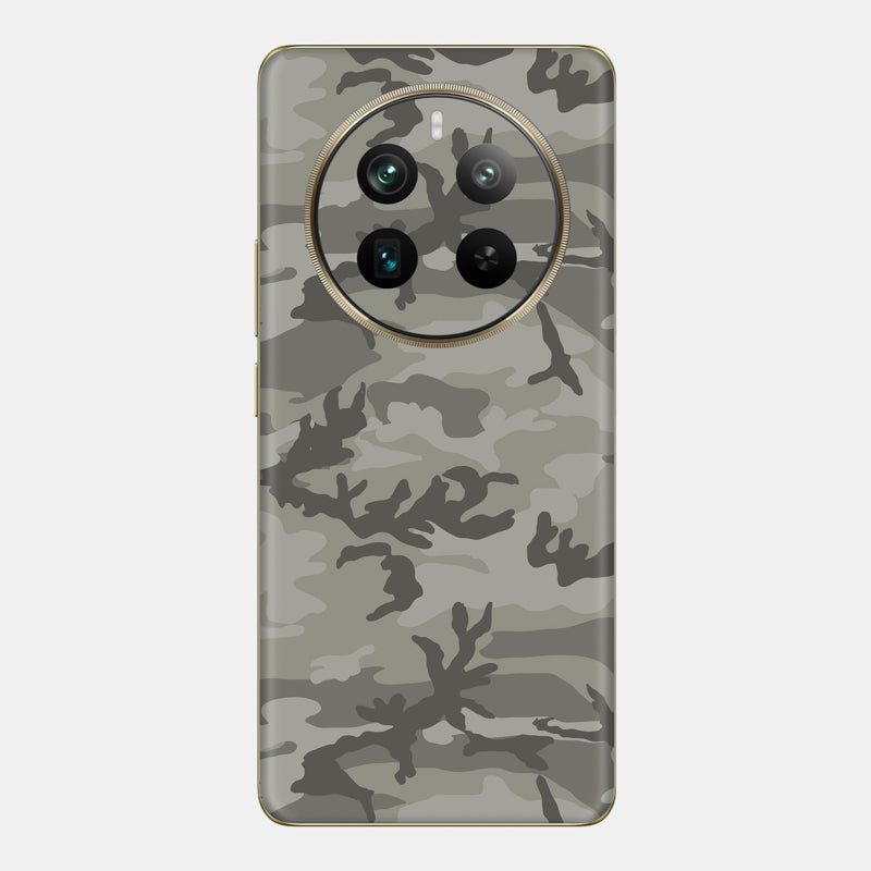 Dessert Camo Glass Back