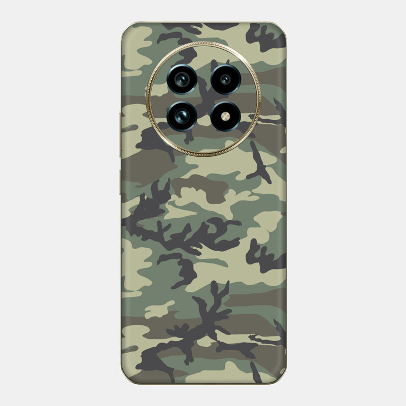 Forest Camo Glass Back