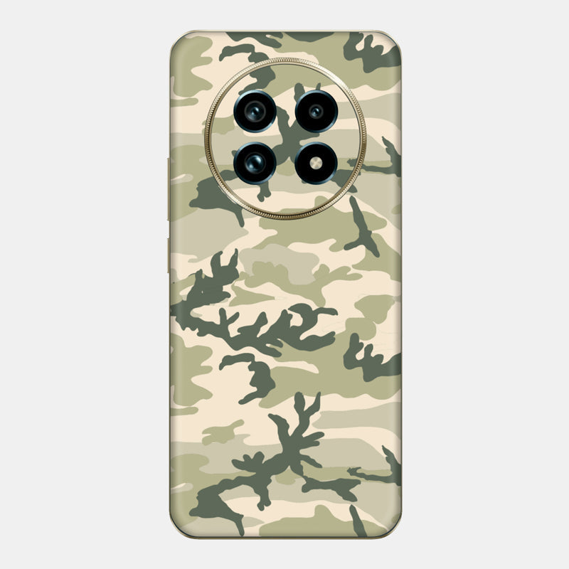 Military Camo Glass Back