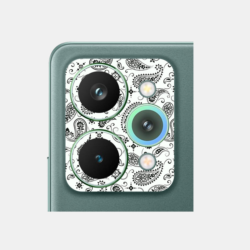 White Paisley Pack of 2