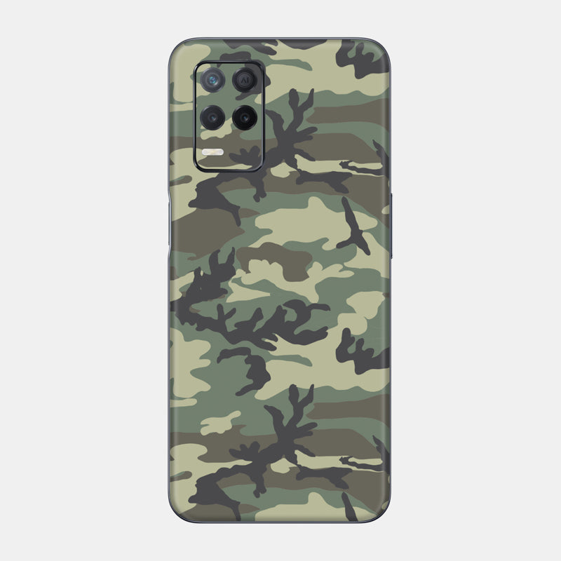 Forest Camo Glass Back