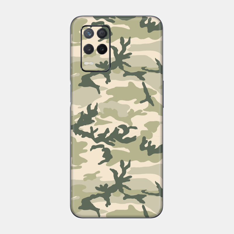 Military Camo Glass Back