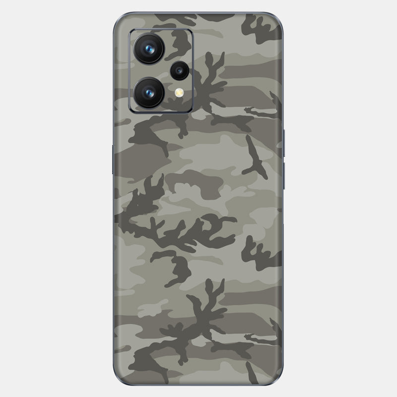 Dessert Camo Glass Back