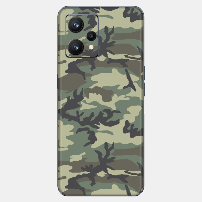 Forest Camo Glass Back