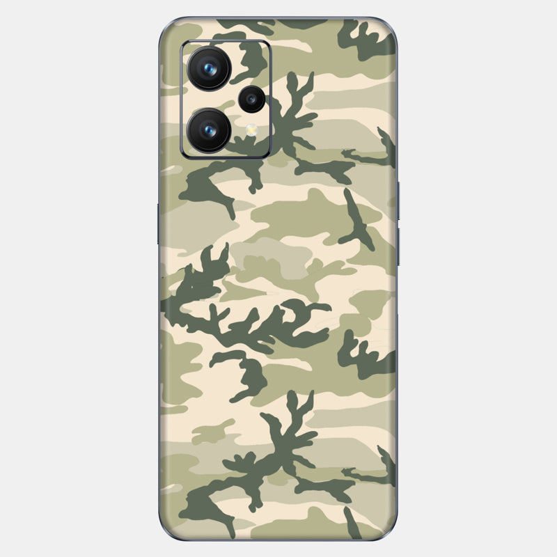 Military Camo Glass Back