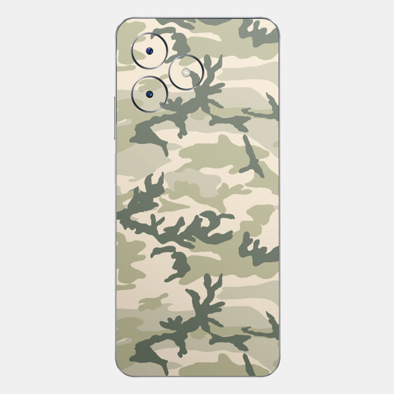 Military Camo Glass Back