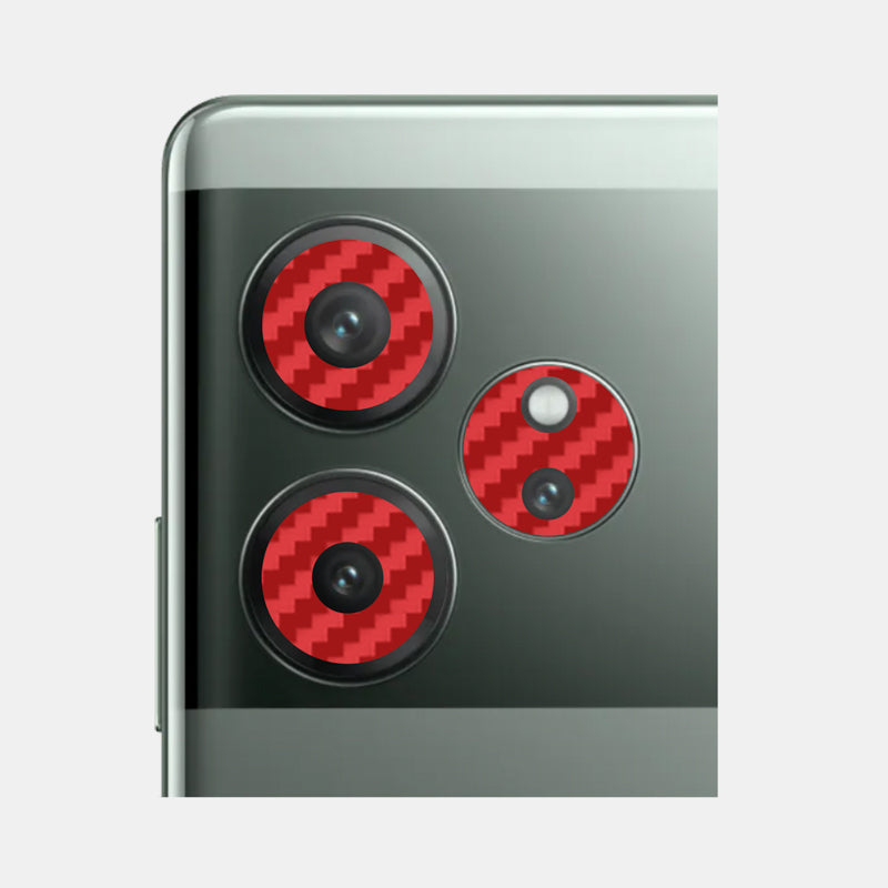 Carbon Fibre Red Pack of 2