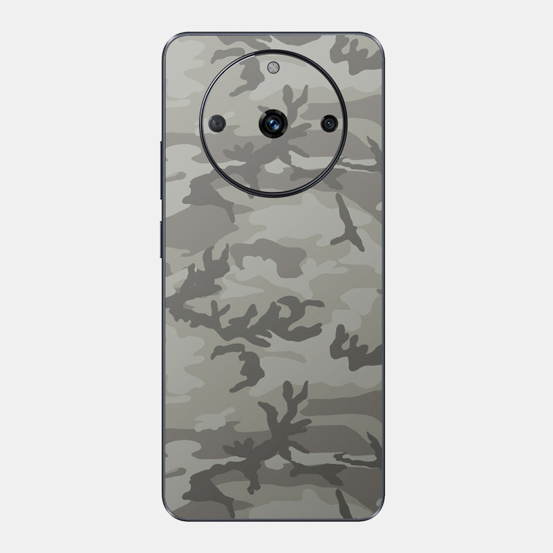 Dessert Camo Glass Back