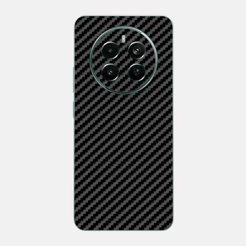 Carbon Fibre Black Glass Back