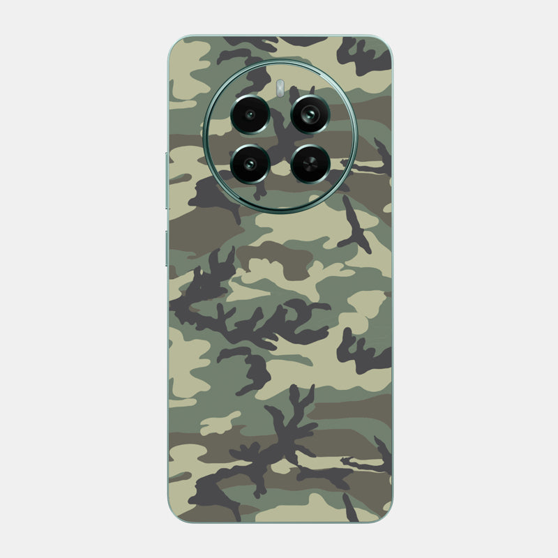 Forest Camo Glass Back