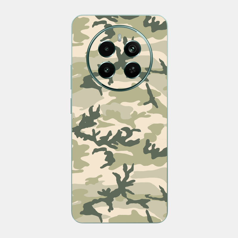 Military Camo Glass Back