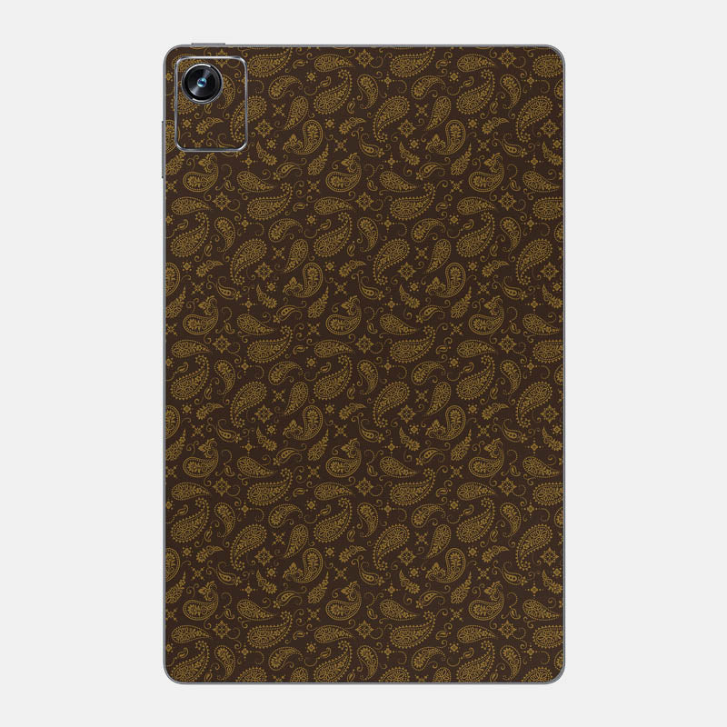 Brown Paisley Back
