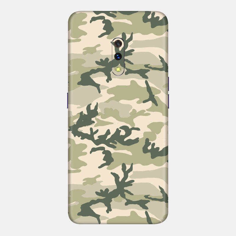 Military Camo Full Back
