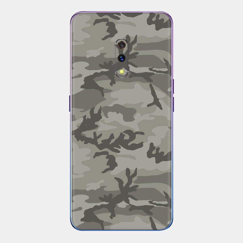 Dessert Camo Glass Back