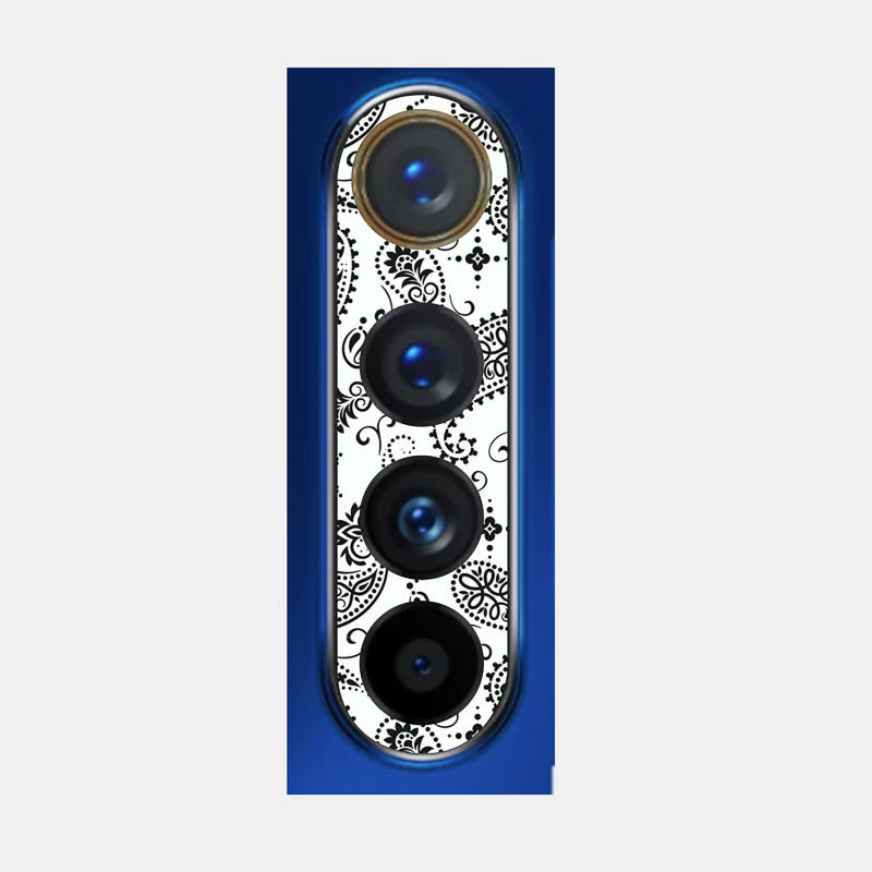 White Paisley Pack of 2