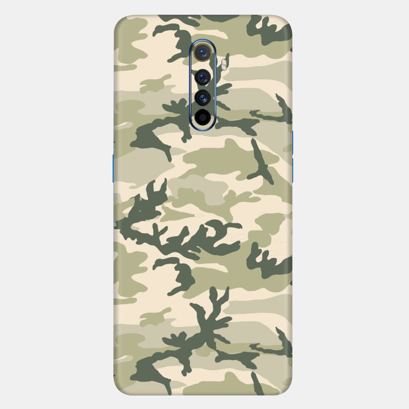 Military Camo Full Back