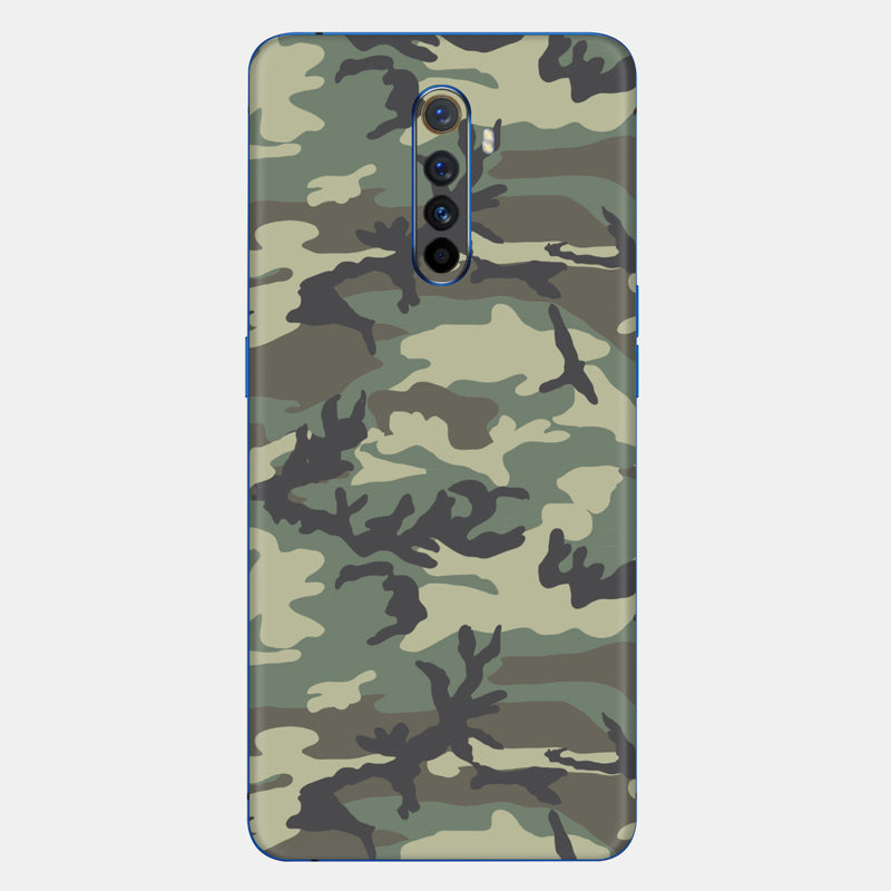 Forest Camo Glass Back