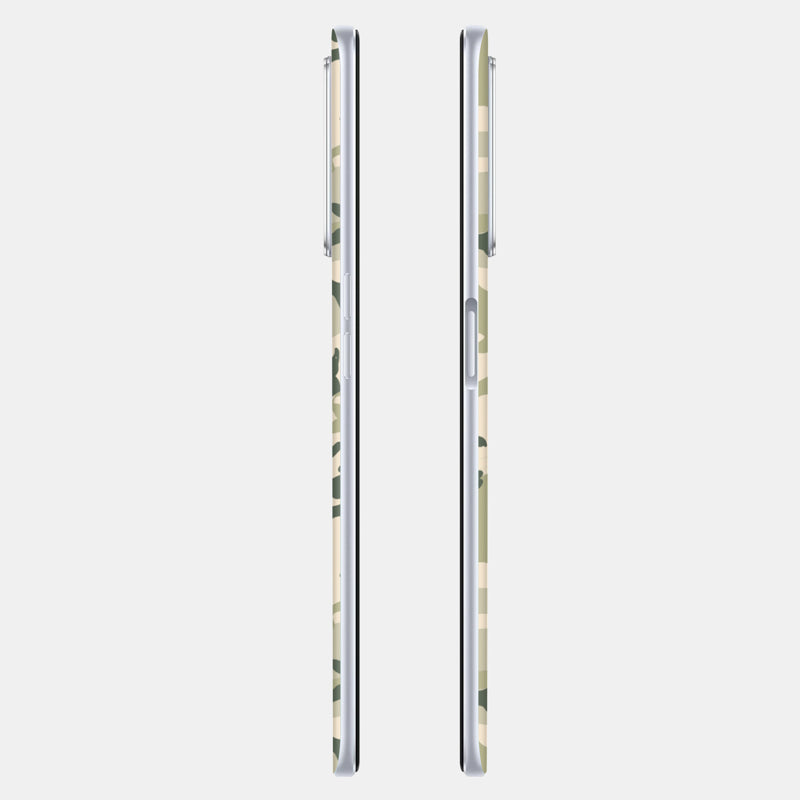 Military Camo Glass Back