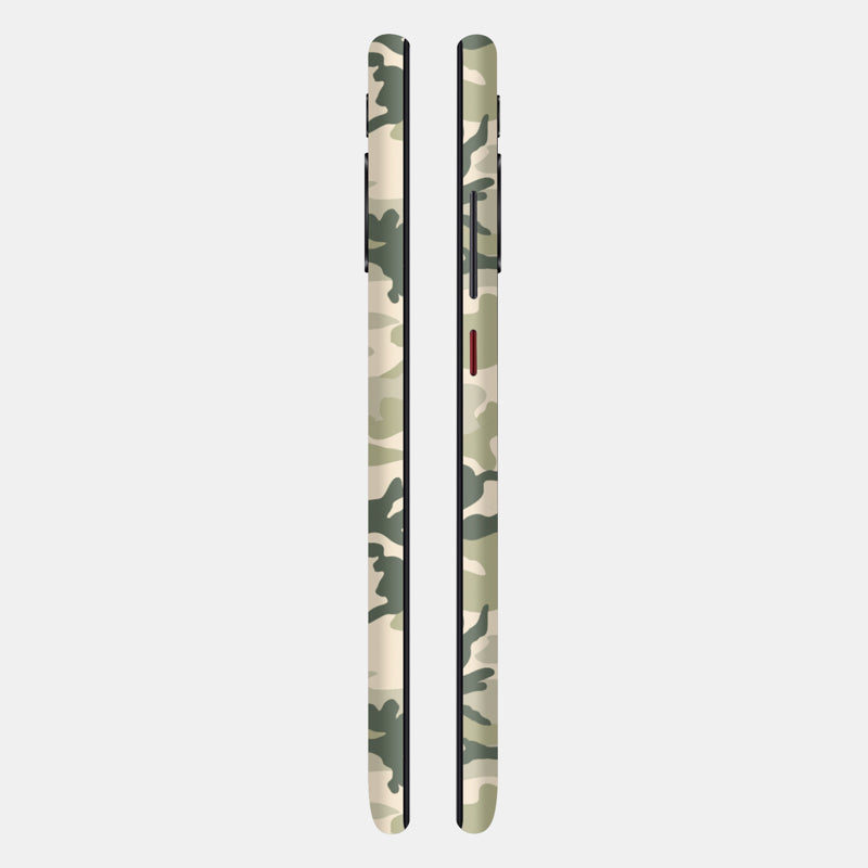 Military Camo Full Back